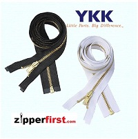 Metal & Plastic Zipper