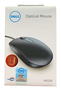 Dell MS116 USB Optical Mouse