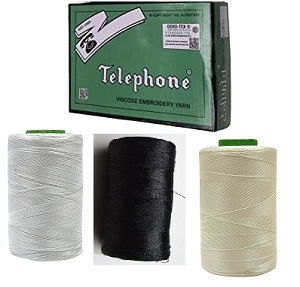 Telephone Embroidery Silk Thread 