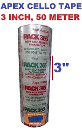 Apex Cello (Transparent) Tape 3 Inch 50 Meter