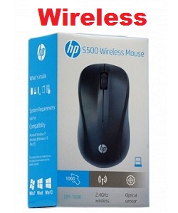 HP S500 Wireless Optical Mouse