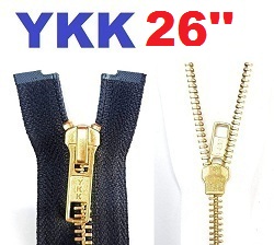 YKK #5 Brass (Gold) Metal 26
