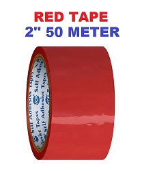 RED (BOPP) Tape 2 Inch 50 Meter