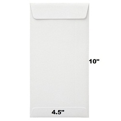 White Envelope (4.5''X10'')