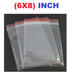 Ziplock Pouch (6X8) Inches