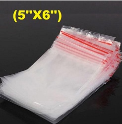 Ziplock Pouch (5X6) Inches