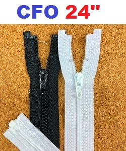 CFO 3No. YKK Zipper Open End 24''