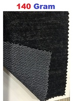 BLACK Heavy Weight Jacket Interlining Fusing - Coat Fusing - Knit 140 Gram (Width - 60 Inch )