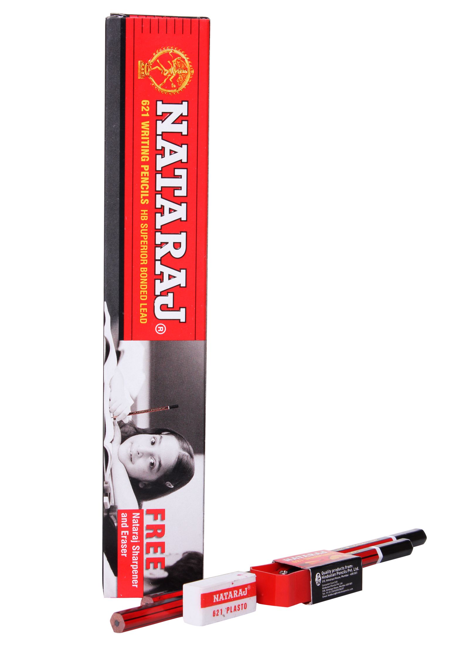 Natraj Bold HB Writing Pencil Box